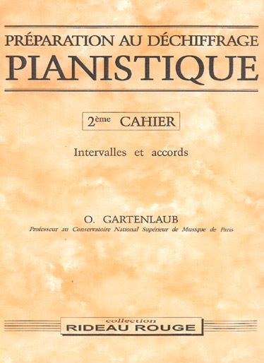 Cover: 9790231102307 | Odette Gartenlaub, Préparation Au Déchiffrage Pianistique - 2...