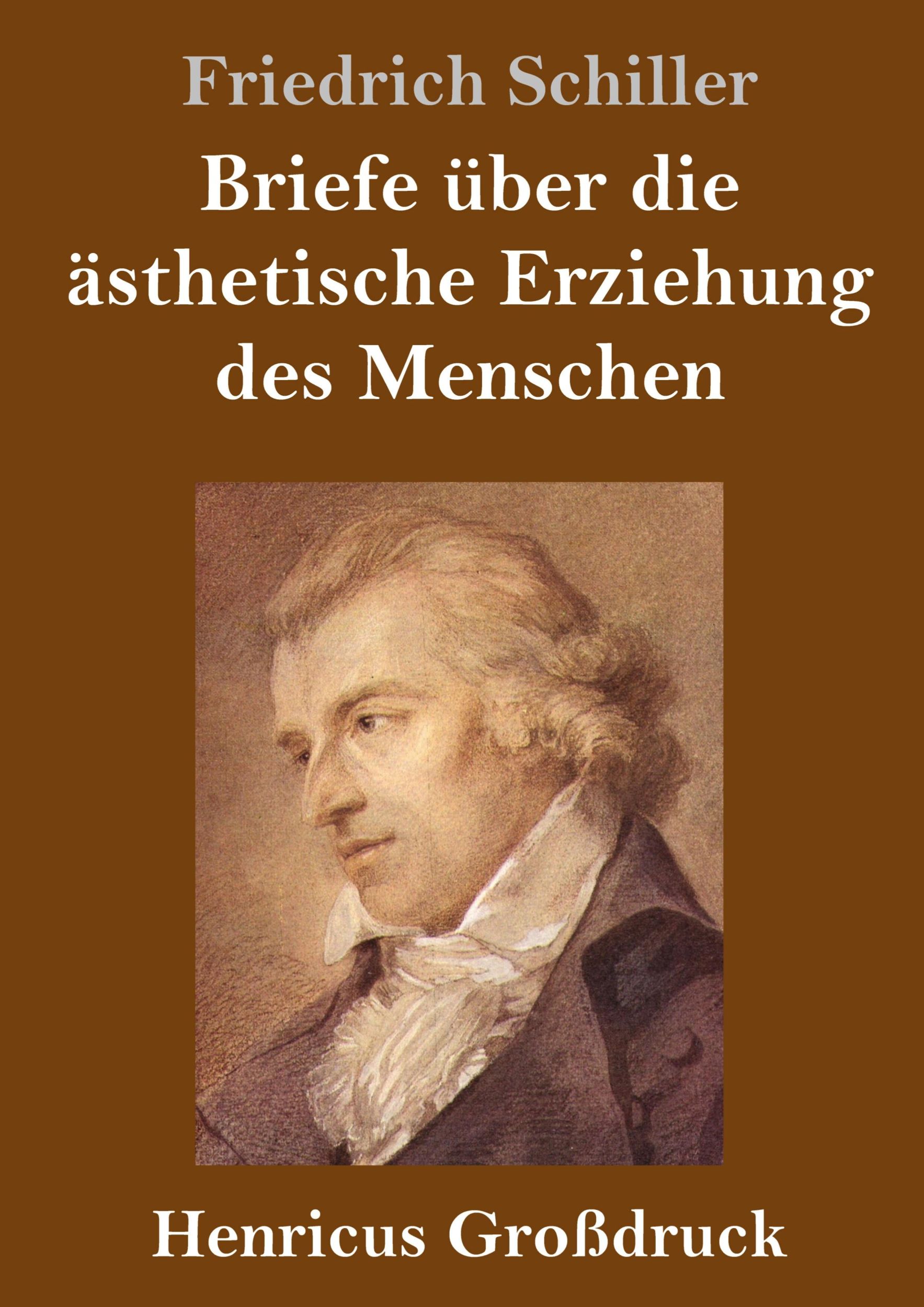 Cover: 9783847824435 | Briefe über die ästhetische Erziehung des Menschen (Großdruck) | Buch