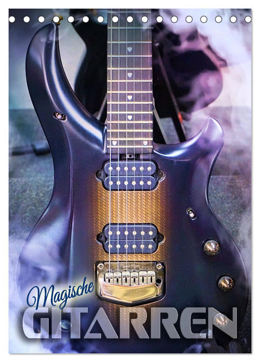 Cover: 9783675707450 | Magische Gitarren (Tischkalender 2024 DIN A5 hoch), CALVENDO...
