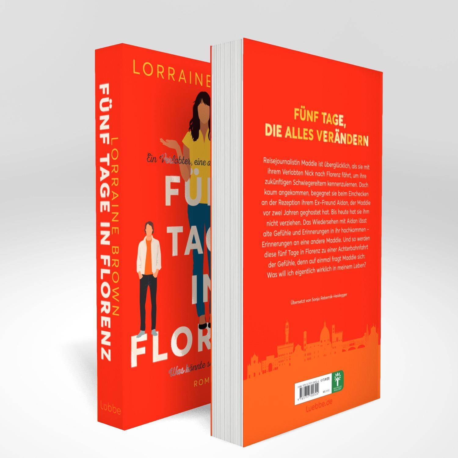 Bild: 9783757700324 | Fünf Tage in Florenz | Lorraine Brown | Taschenbuch | 320 S. | Deutsch