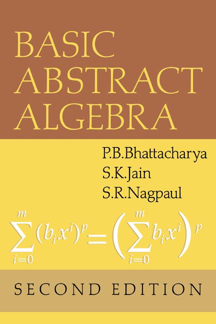 Cover: 9780521466295 | Basic Abstract Algebra | P. B. Bhattacharya (u. a.) | Taschenbuch