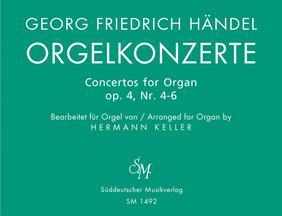 Cover: 9790202106150 | Orgelkonzerte für Orgel allein mit Pedal. Heft 2 op. 4 | Händel | Buch