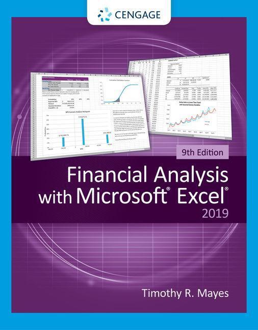 Cover: 9780357442050 | Financial Analysis with Microsoft Excel | Timothy Mayes | Taschenbuch
