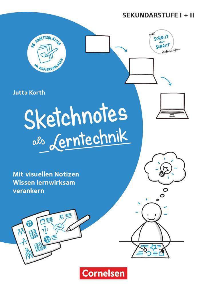 Cover: 9783589169344 | Sketchnotes - Sketchnotes als Lerntechnik | Jutta Korth | Taschenbuch