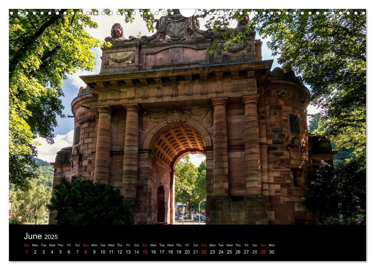 Bild: 9781325958238 | Heidelberg - Views of a City (Wall Calendar 2025 DIN A3 landscape),...