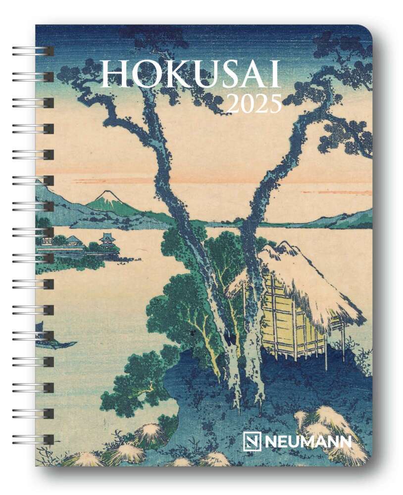 Cover: 4002725994738 | N NEUMANNVERLAGE - Hokusai 2025 Diary, 16,5x21,6cm, Taschenkalender...