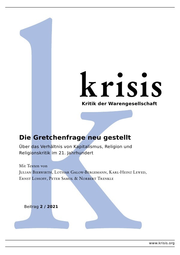 Cover: 9783754938416 | Krisis - Beiträge zur Kritik der Warengesellschaft / Die...