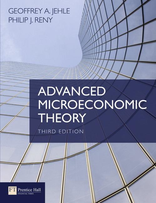 Cover: 9780273731917 | Advanced Microeconomic Theory | Geoffrey Jehle (u. a.) | Taschenbuch