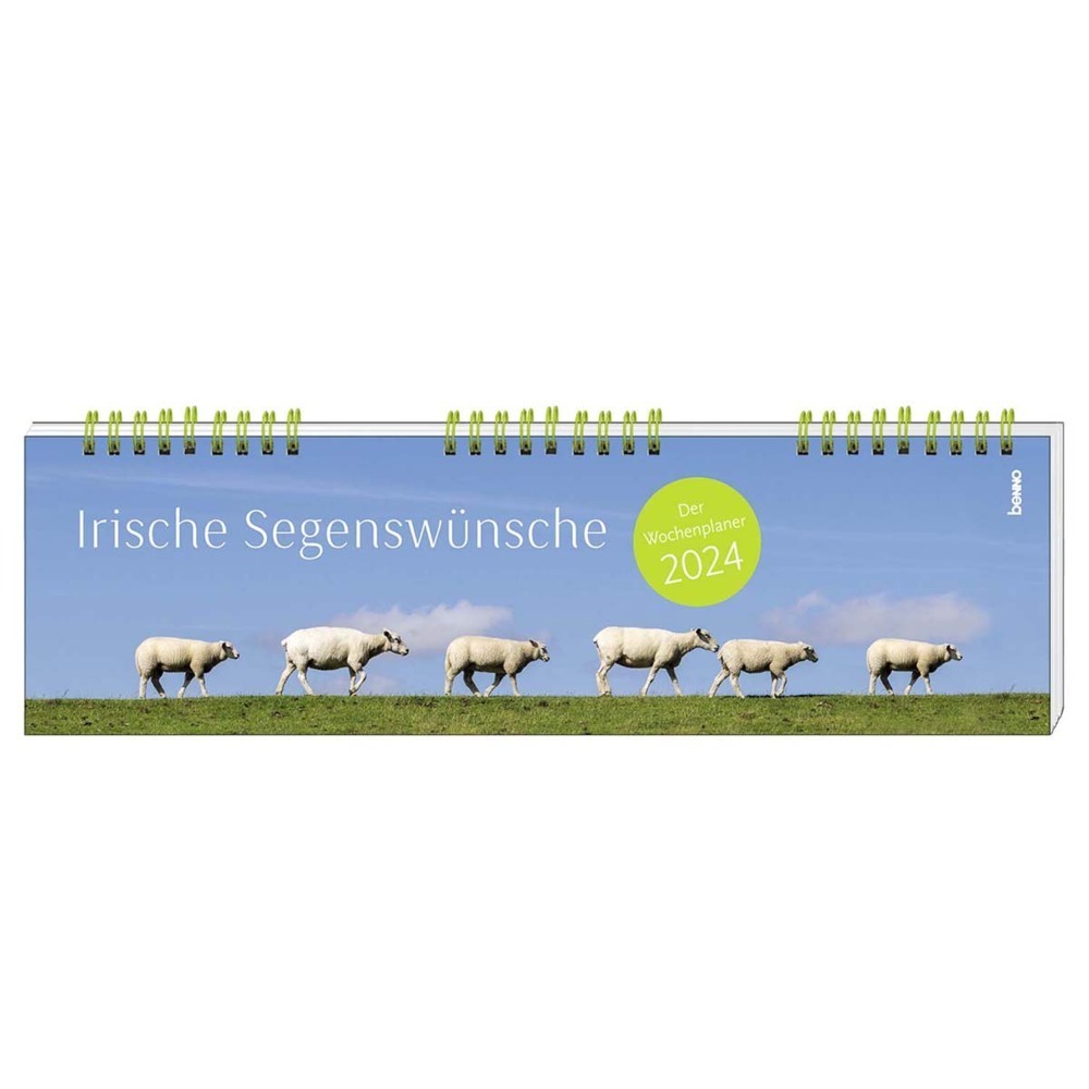 Cover: 9783746262840 | Irische Segenswünsche 2024 | Der Wochenplaner | Kalender | 116 S.