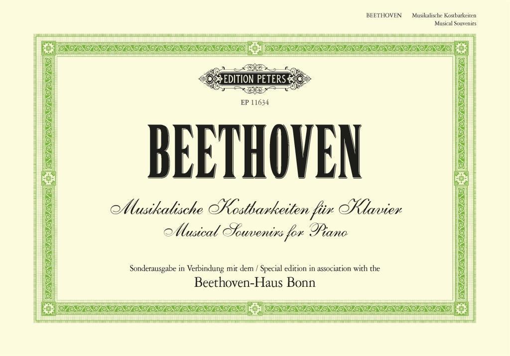 Cover: 9790014136048 | Musikalische Kostbarkeiten für Klavier · Musical Souvenirs for...
