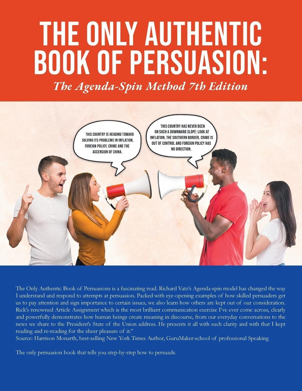 Cover: 9781643147680 | The Only Authentic Book of Persuasion | Richard E. Vatz Ph. D. | Buch