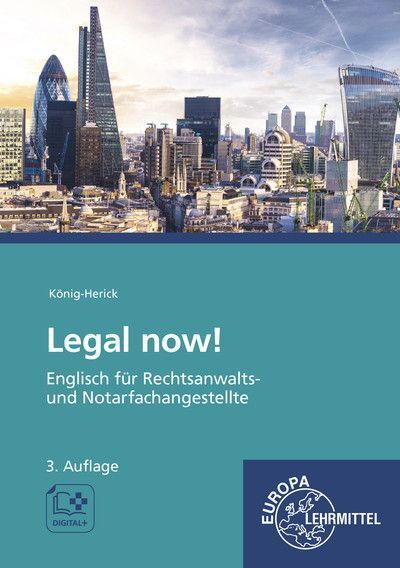 Cover: 9783808546581 | Legal now! | Englisch für Rechtsanwalts- und Notarfachangestellte