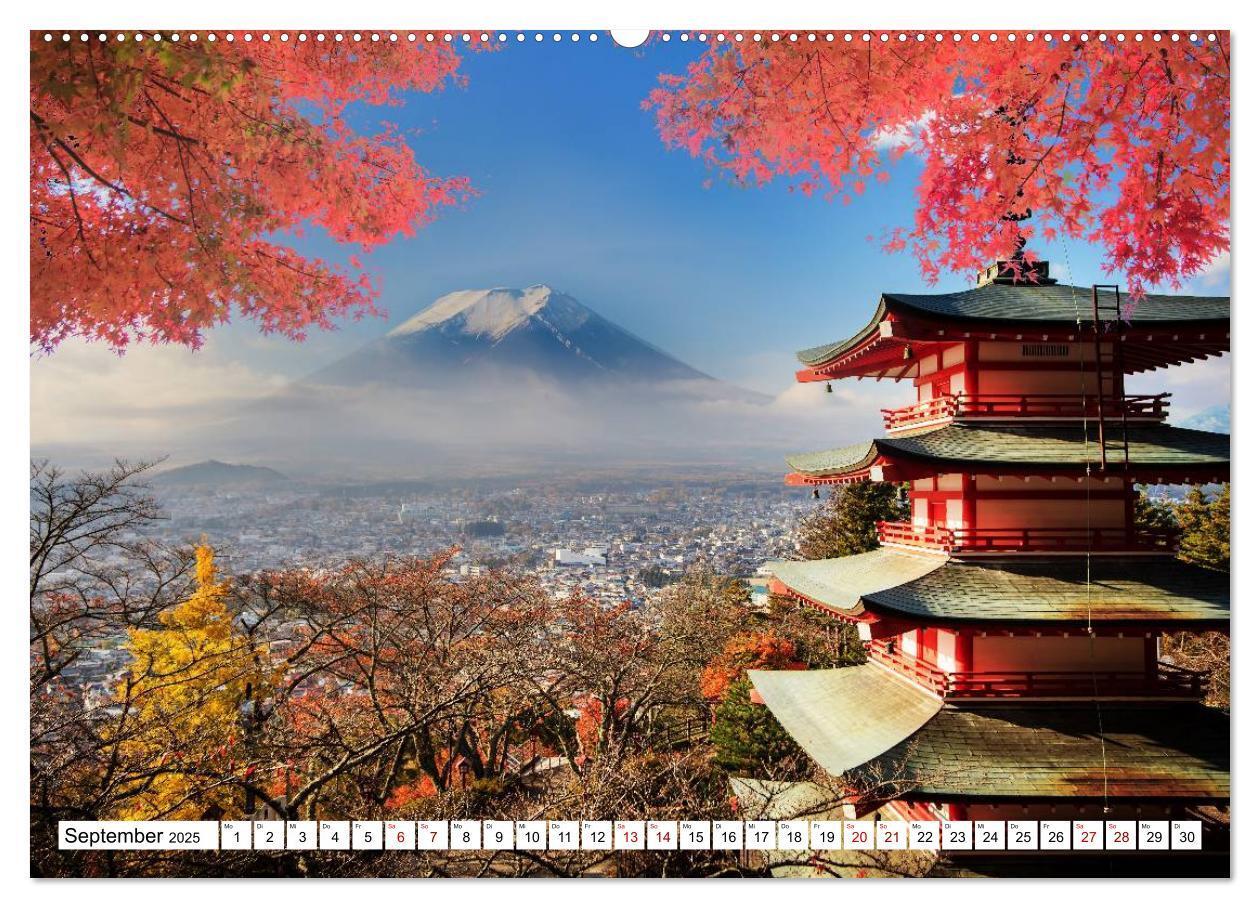 Bild: 9783435422012 | Japan. Im Land des Lächelns (Wandkalender 2025 DIN A2 quer),...