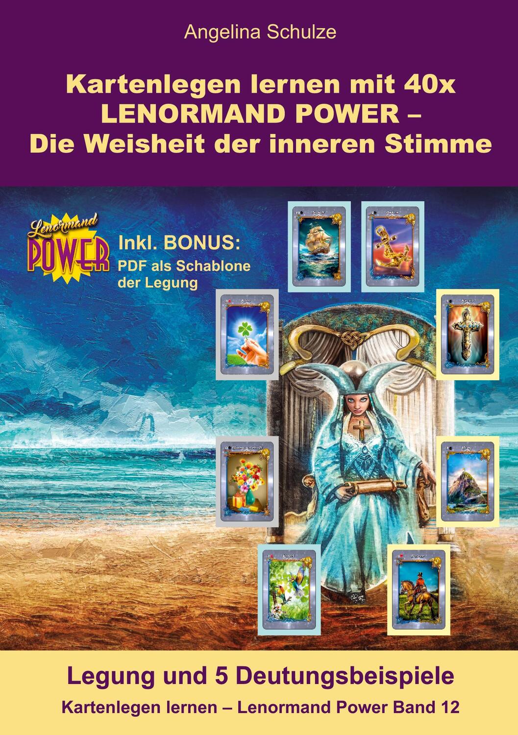 Cover: 9783967381122 | Kartenlegen lernen mit 40x LENORMAND POWER ¿ Die Weisheit der...