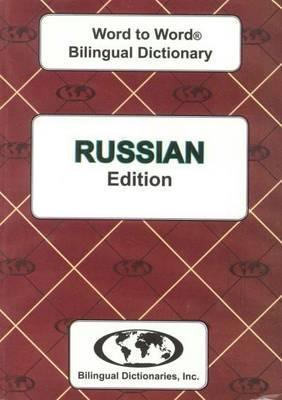 Cover: 9780933146921 | English-Russian & Russian-English Word-to-Word Dictionary | Buch