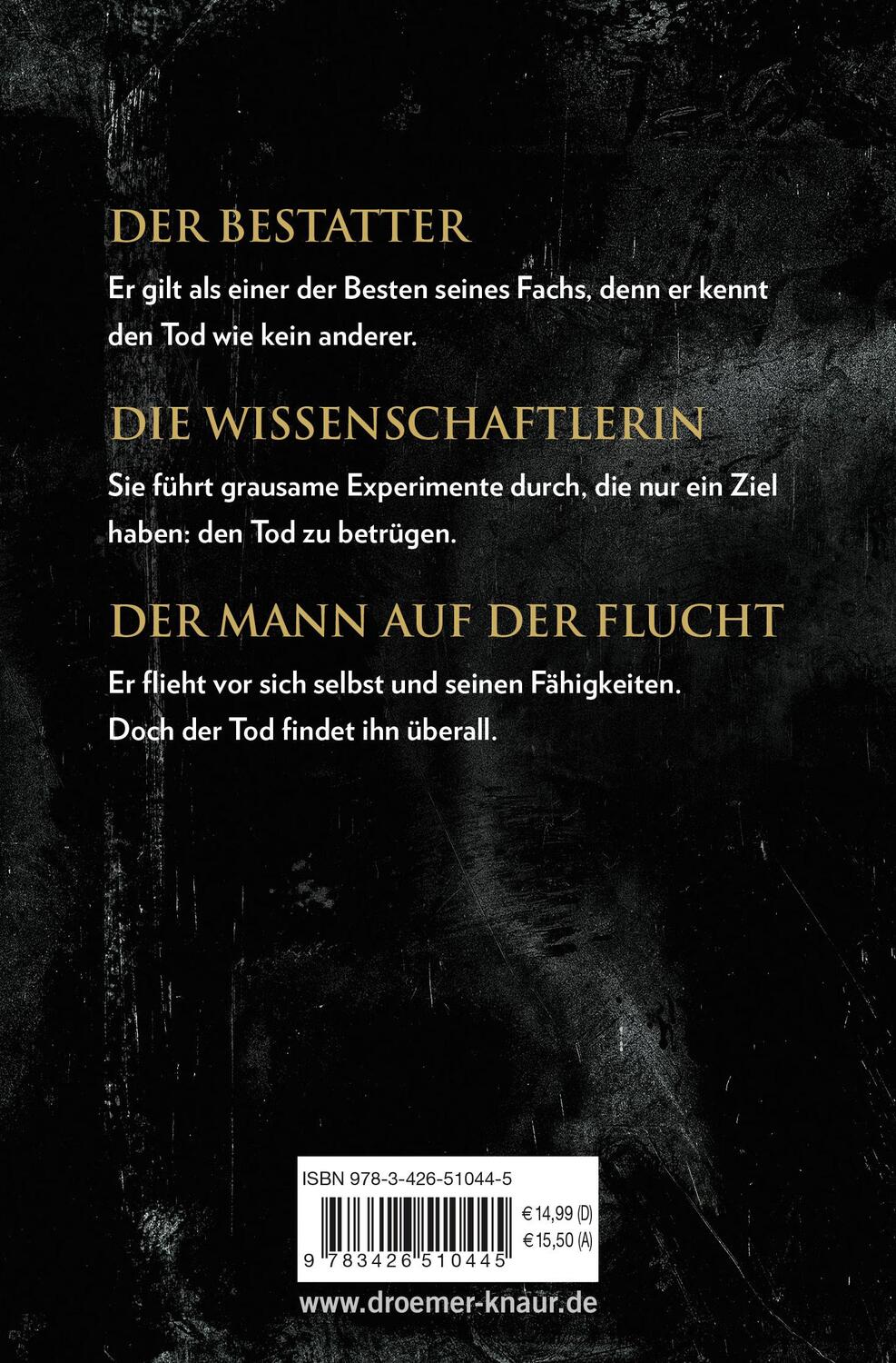 Rückseite: 9783426510445 | Oneiros - Tödlicher Fluch | Markus Heitz | Taschenbuch | 624 S. | 2014
