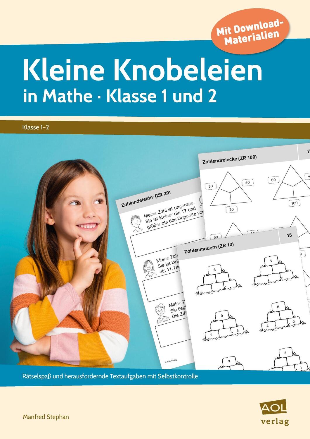 Cover: 9783403107002 | Kleine Knobeleien in Mathe - Klasse 1 und 2 | Manfred Stephan | Bundle