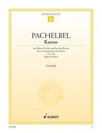 Cover: 9783795795566 | Kanon | Johann Pachelbel | Broschüre | 8 S. | Deutsch | 2007