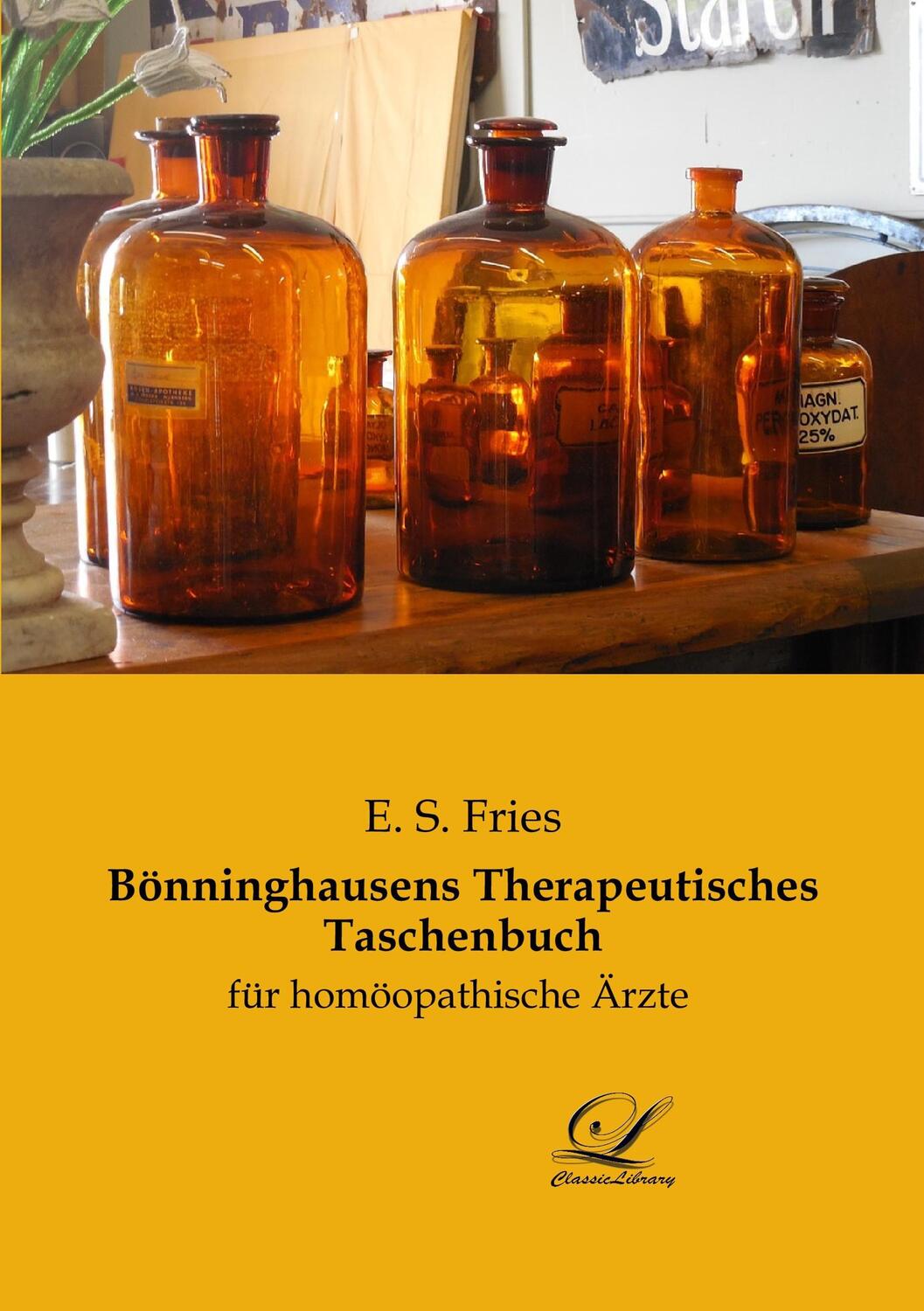 Cover: 9783961672011 | Bönninghausens Therapeutisches Taschenbuch | für homöopathische Ärzte