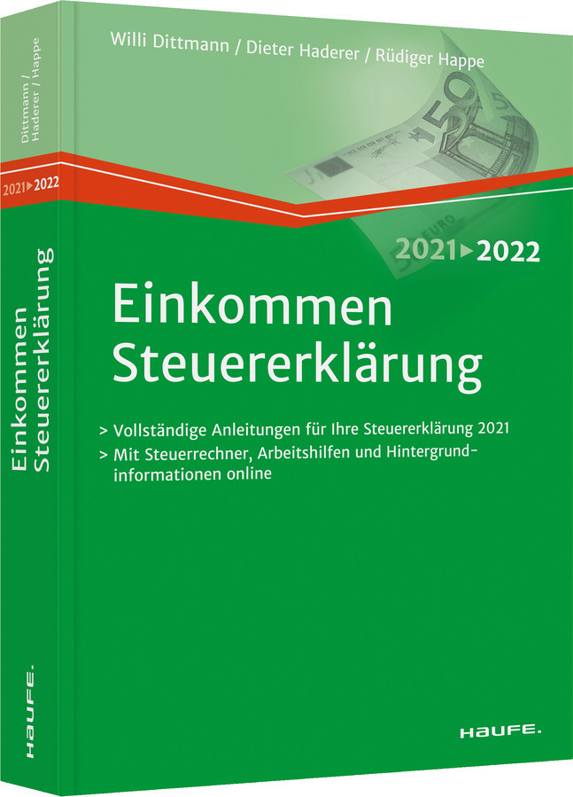 Cover: 9783648138960 | Einkommensteuererklärung 2021/2022 | Dittmann | Taschenbuch | 544 S.