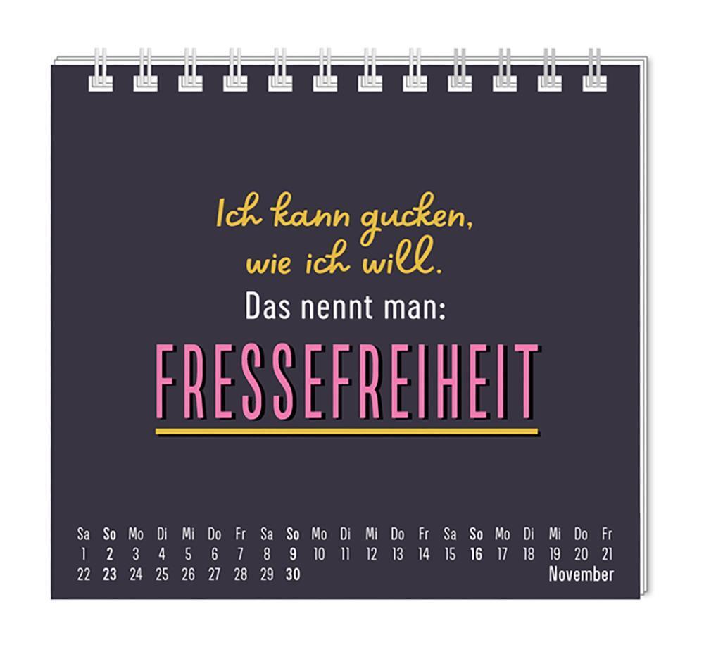 Bild: 9783986361082 | Mini-Kalender 2025 Nett kann ich auch | Mini-Kalender | Original