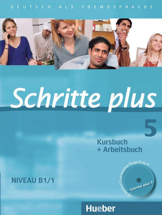 Cover: 9783190119158 | Schritte plus 05. Kursbuch + Arbeitsbuch mit Audio-CD zum Arbeitsbuch