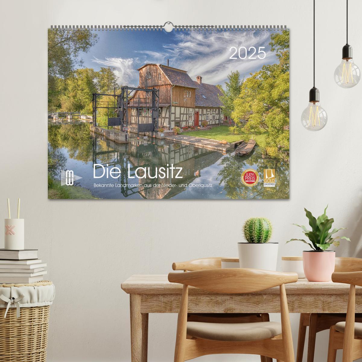 Bild: 9783383927171 | Die Lausitz - Landmarken der Nieder- und Oberlausitz (Wandkalender...