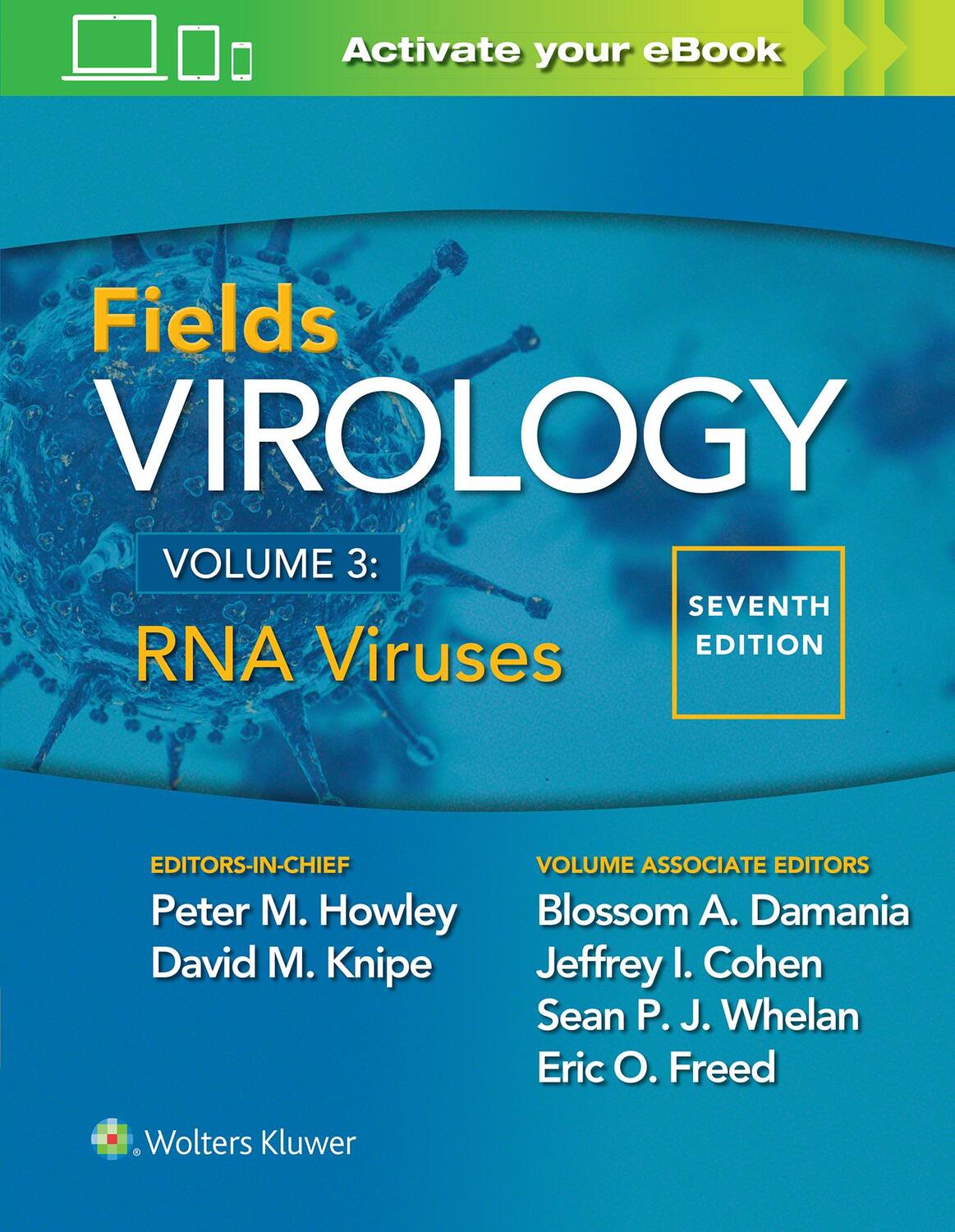 Cover: 9781975112608 | Fields Virology: RNA Viruses | Peter M. Howley (u. a.) | Buch | 2022