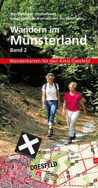 Cover: 9783402130537 | Wandern im Münsterland | Band 2: Wanderkarten für Kreis Coesfeld