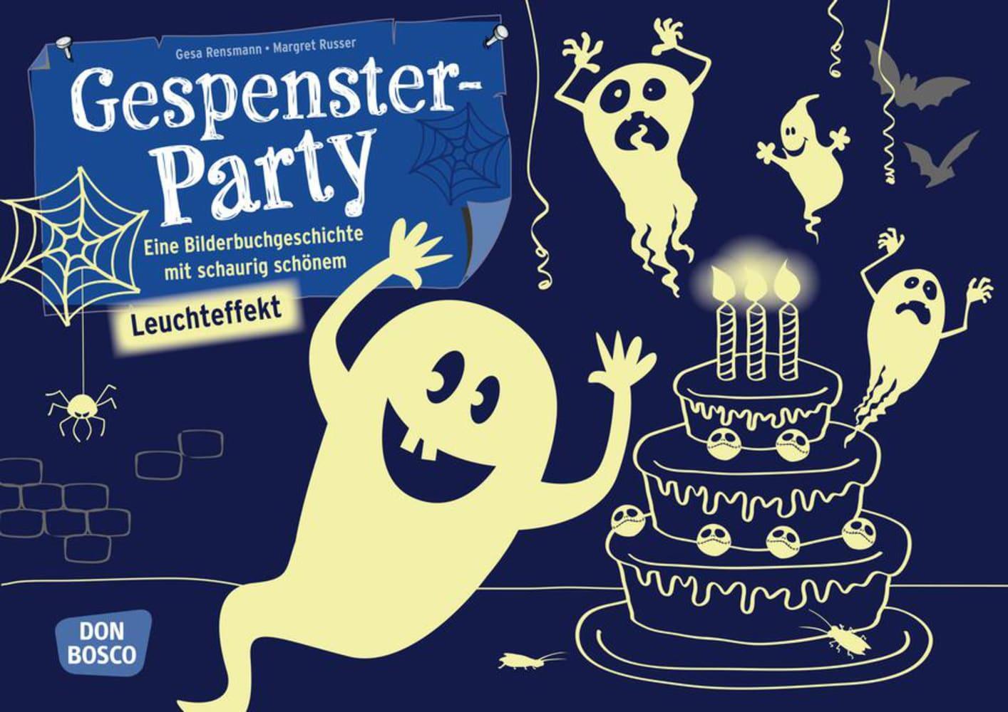 Cover: 4260179513671 | Gespensterparty. Kamishibai Bildkartenset | Gesa Rensmann | Box | 2017