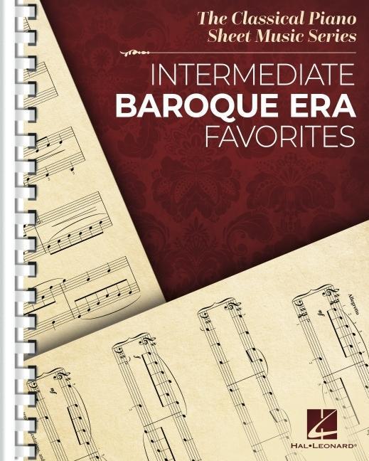 Cover: 9781540089021 | Intermediate Baroque Era Favorites: The Classical Piano Sheet Music...