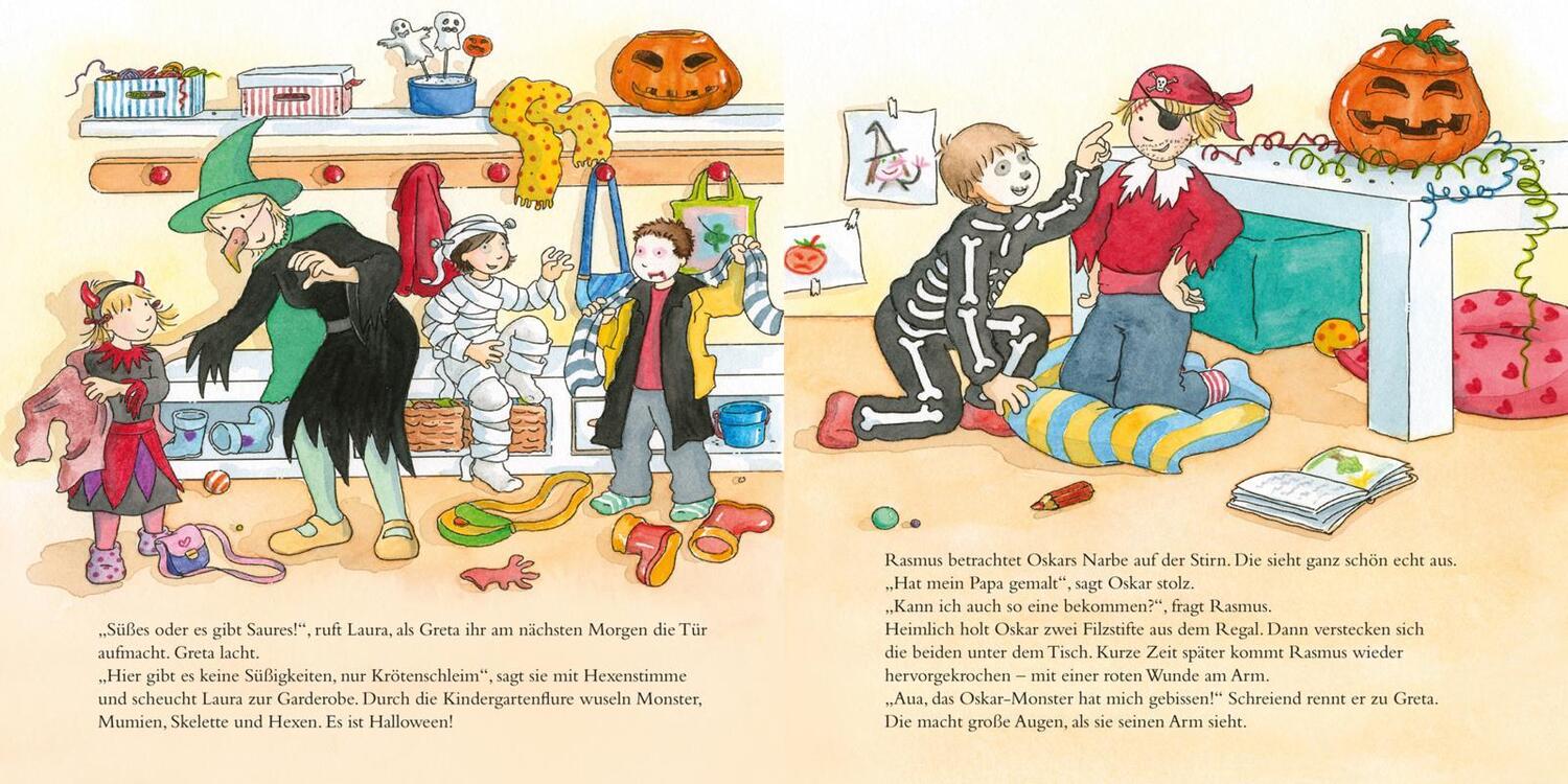 Bild: 9783551086730 | LESEMAUS 3: Herbstzeit im Kindergarten | Sandra Ladwig | Taschenbuch