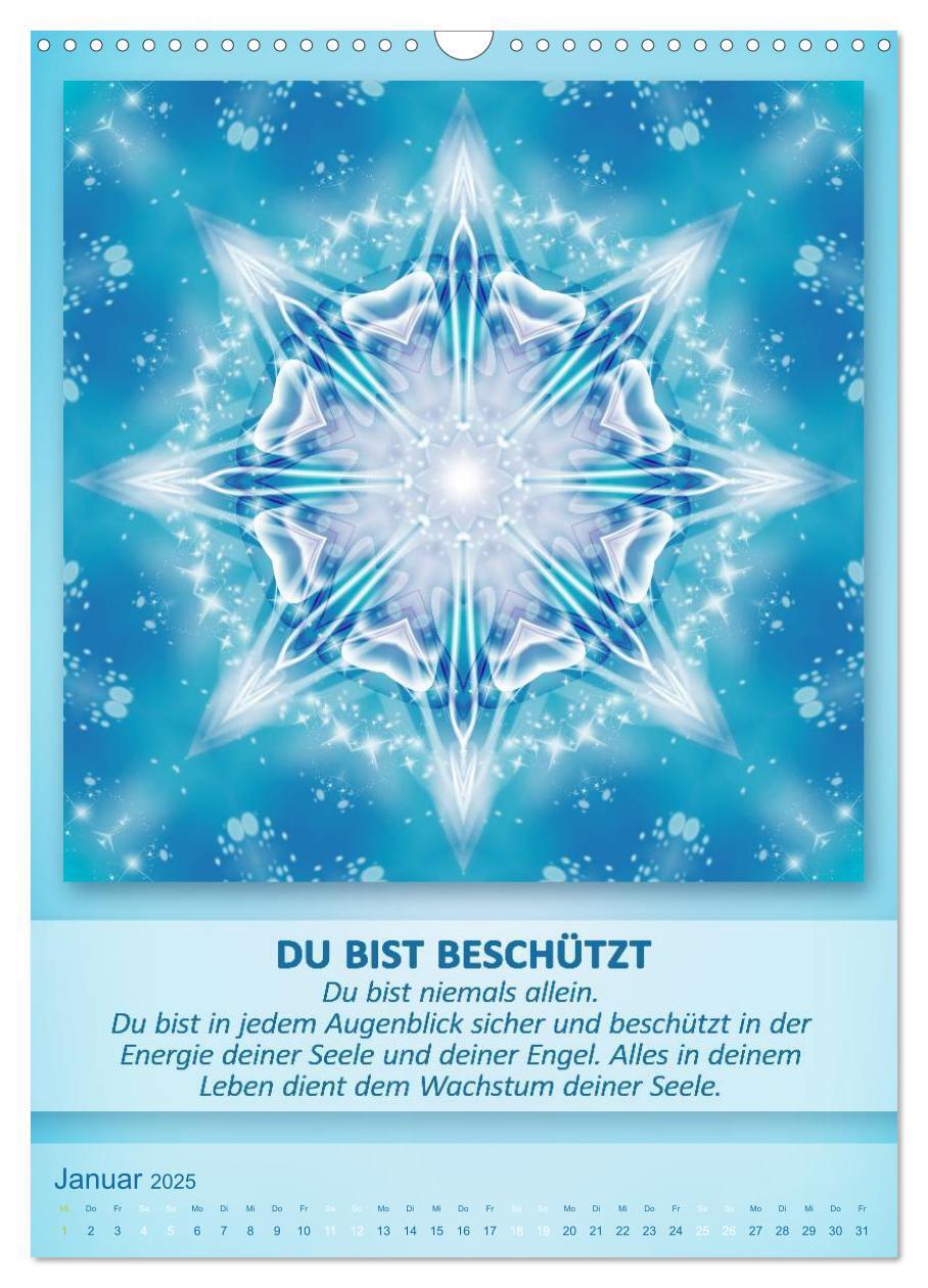 Bild: 9783457086209 | Light Energy Mandalas - Kalender - Vol. 1 (Wandkalender 2025 DIN A3...