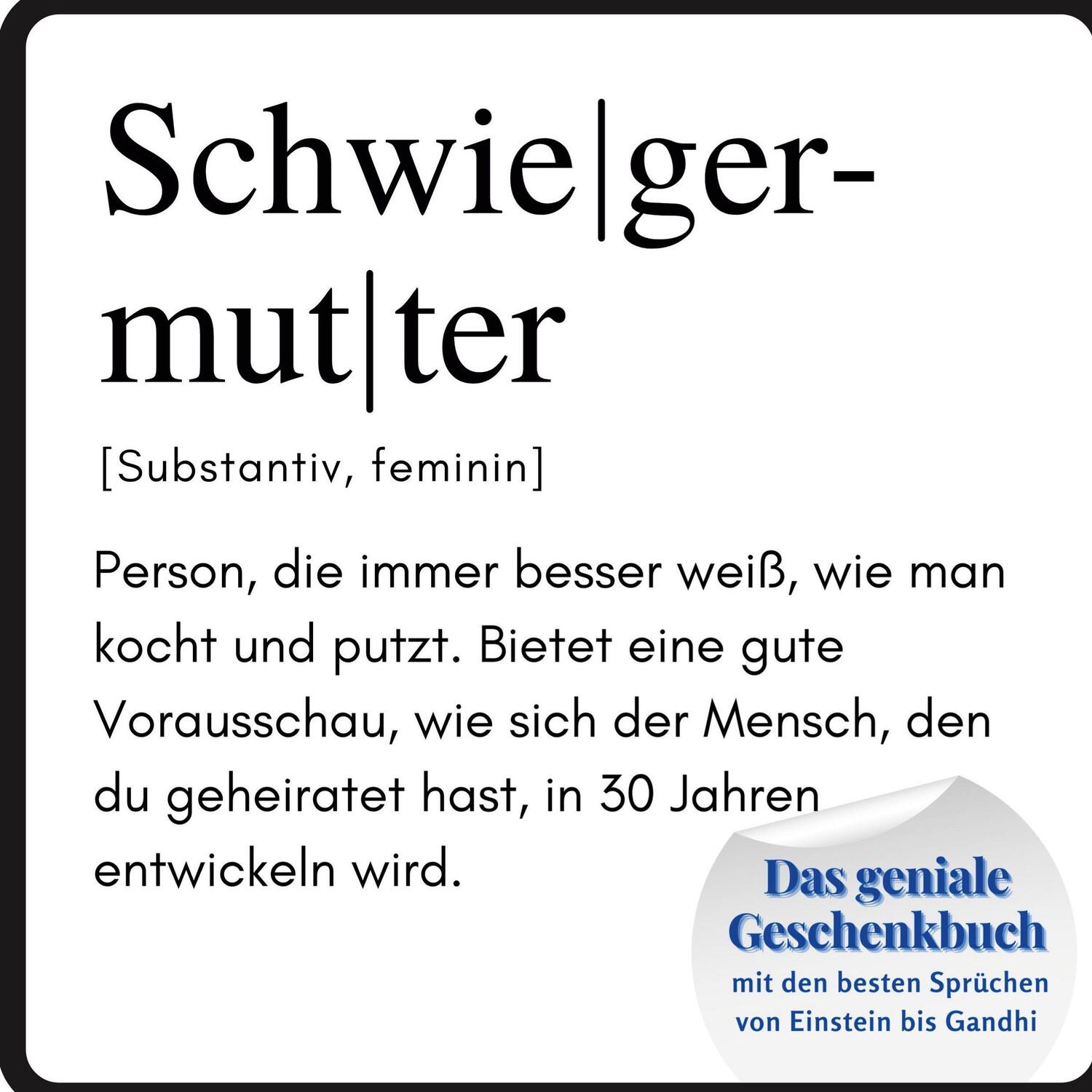 Cover: 9783750518346 | Schwiegermutter | Steffi Meier | Taschenbuch | Paperback | Deutsch