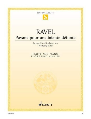 Cover: 9790001151955 | Pavane pour une infante défunte für Flöte und Klavier | Maurice Ravel