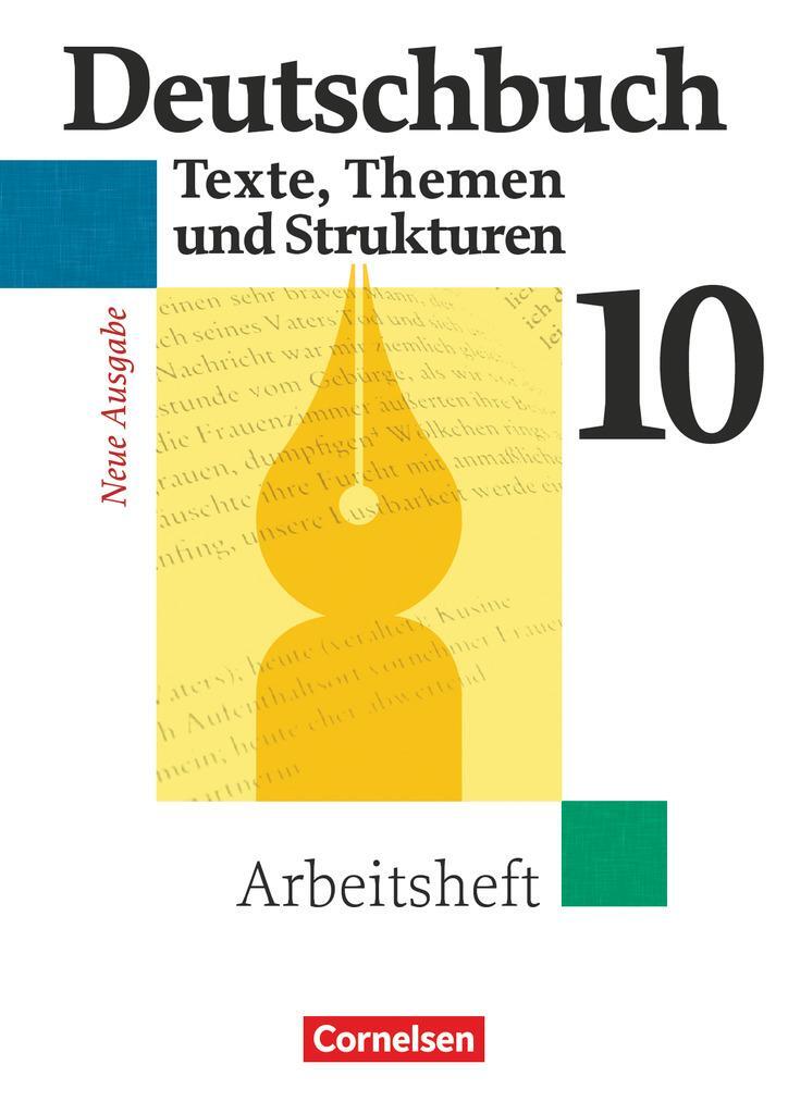 Cover: 9783464680667 | Deutschbuch 10. Schuljahr. Gymnasium. Arbeitsheft mit Lösungen | Buch