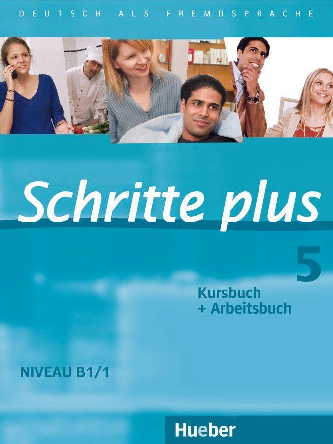 Cover: 9783190019151 | Schritte plus 05. Kursbuch + Arbeitsbuch | Deutsch als Fremdsprache