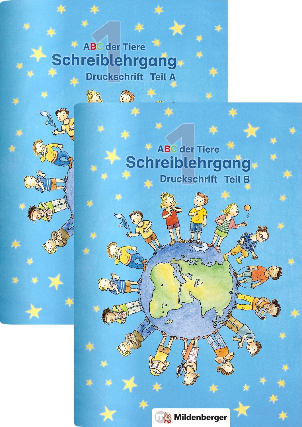 Cover: 9783619142323 | ABC der Tiere 1 · Schreiblehrgang Druckschrift Teil A und B - zu...