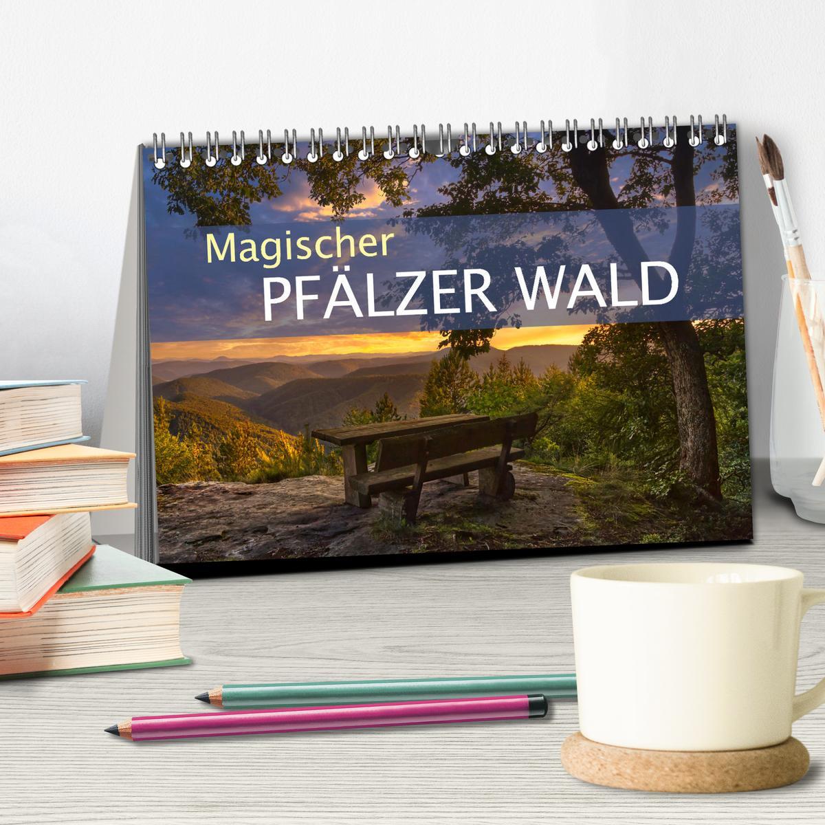 Bild: 9783383938634 | Magischer Pfälzer Wald (Tischkalender 2025 DIN A5 quer), CALVENDO...