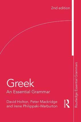 Cover: 9781138930681 | Greek: An Essential Grammar | David Holton (u. a.) | Taschenbuch