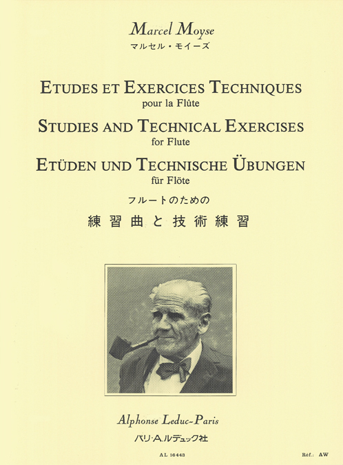 Cover: 9790046164439 | Études et exercices techniques pour la flûte | Alphonse Leduc