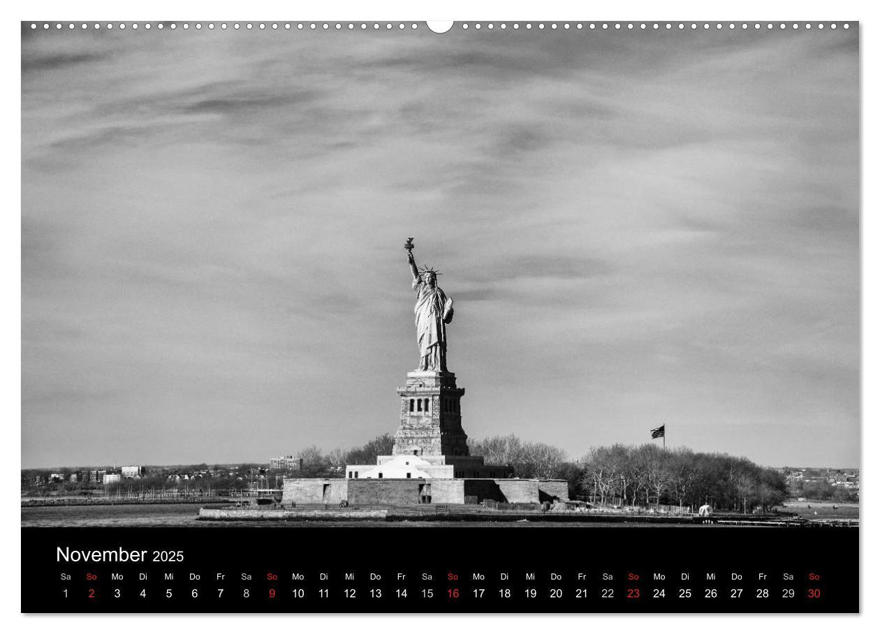 Bild: 9783435795154 | New York 2025 (Wandkalender 2025 DIN A2 quer), CALVENDO Monatskalender