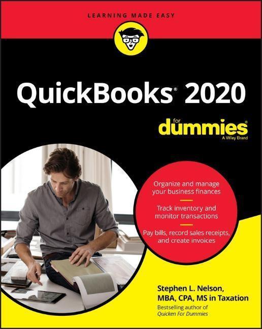 Cover: 9781119589693 | QuickBooks 2020 for Dummies | Stephen L Nelson | Taschenbuch | 416 S.