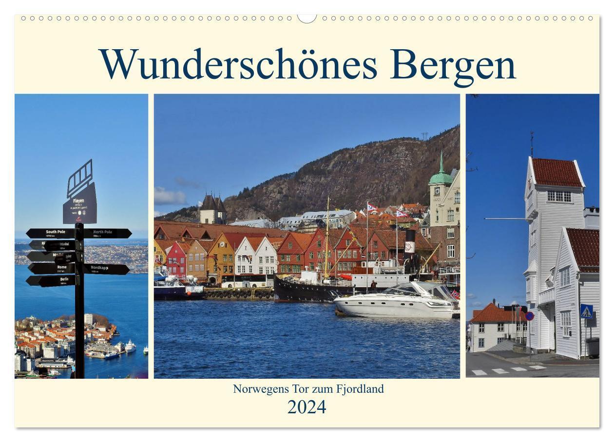 Cover: 9783383170782 | Wunderschönes Bergen. Norwegens Tor zum Fjordland (Wandkalender...