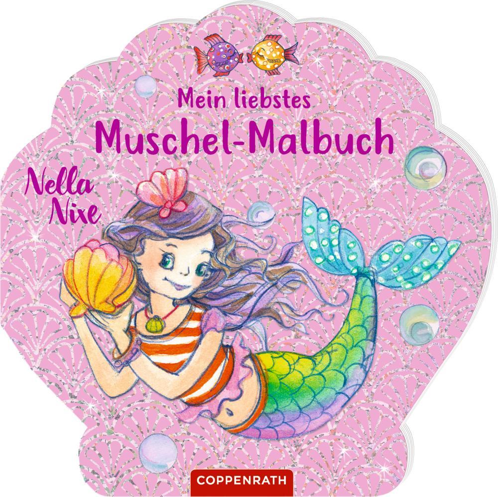Cover: 9783649639268 | Nella Nixe - Mein liebstes Muschel-Malbuch | Taschenbuch | Deutsch