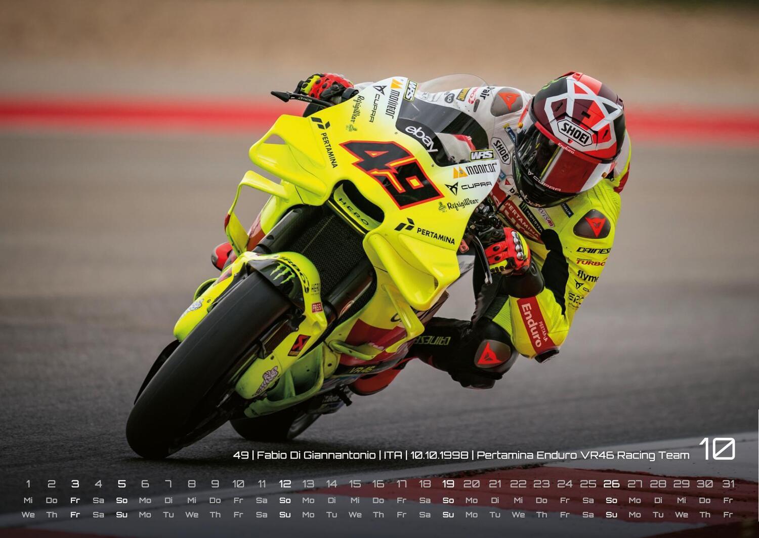 Bild: 9783986734022 | Motorrad Grand Prix 2025 - Kalender MotoGP DIN A2 | GP-Fever. de