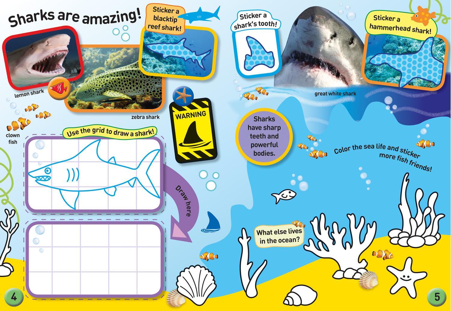 Bild: 9781426338083 | Cool Animals Sticker Activity Book | Over 1,000 Stickers! | Kids