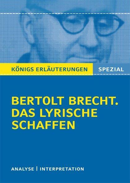 Cover: 9783804430600 | Erläuterungen zu Bertolt Brecht. Das lyrische Schaffen | Brecht | Buch