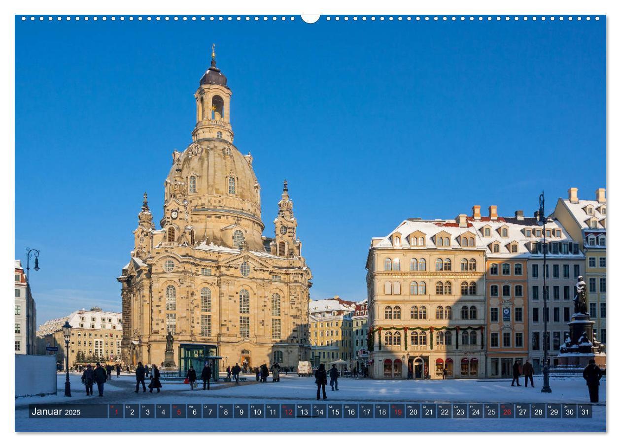 Bild: 9783435712434 | Dresden, ein Jahr an der Elbe (Wandkalender 2025 DIN A2 quer),...