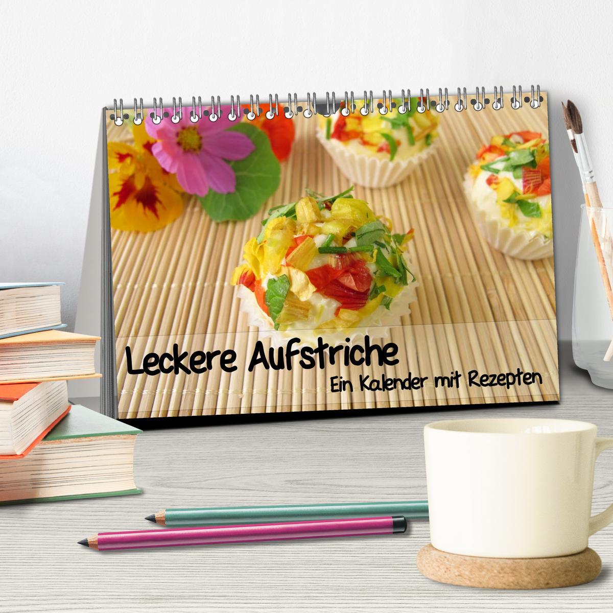 Bild: 9783435737246 | Leckere Aufstriche - Ein Kalender mit Rezepten (Tischkalender 2025...